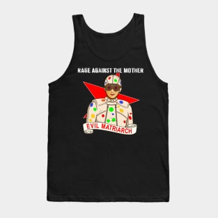 Evil Matriarch Funny Superhero Rap Metal Album Art Band Parody Tank Top